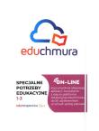 Eduterapeutica lux SPE 1-3 online. Autor: Janiszewska Bożena, Kaczmarek Izabela, Ławicka Joanna, Zapadka Andrzej, Korodzińska-Grabowska Anna. Dadada.pl Okładka książki Eduterapeutica lux SPE 1-3 online