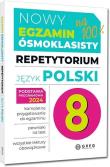 Egzamin ósmoklasisty - j.pol. Repetytorium. Autor:   Praca zbiorowa. Dadada.pl Okładka książki Egzamin ósmoklasisty - j.pol. Repetytorium