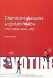 Okładka książki Elektroniczne głosowanie w opiniach Polaków