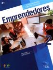 Emprendedores 2 Podręcznik + ćwiczenia + zawartość online. Autor: Alonso Geni, Marta Gonzalez. Dadada.pl Okładka książki Emprendedores 2 Podręcznik + ćwiczenia + zawartość online