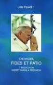 Encyklika Fides et ratio. Autor:  Jan Paweł II. Dadada.pl Okładka książki Encyklika Fides et ratio