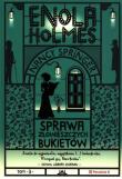 Enola Holmes. Sprawa złowieszczych bukietów. Autor: Nancy Springer. Dadada.pl Okładka książki Enola Holmes. Sprawa złowieszczych bukietów