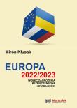 Okładka książki Europa 2022/2023 wobec zagrożenia bezpieczeństwa i stabilności