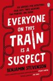 Everyone On This Train Is A Suspect. Autor: Stevenson, Benjamin. Dadada.pl Okładka książki Everyone On This Train Is A Suspect