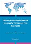 Ewolucja międzynarodowych stosunków gospodarczych. Autor: Skawińska Eulalia, Anna Niewiadomska, Kułyk Piotr. Dadada.pl Okładka książki Ewolucja międzynarodowych stosunków gospodarczych