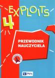 Exploits 4 Język francuski Przewodnik nauczyciela z płytą CD. Autor: Boutegege Regine, Bello Alessandra, Poirey Carole, Supryn-Klepcarz Magdalena. Dadada.pl Okładka książki Exploits 4 Język francuski Przewodnik nauczyciela z płytą CD