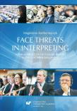 Face threats in interpreting: A pragmatic study.... Autor: Magdalena Bartłomiejczyk. Dadada.pl Okładka książki Face threats in interpreting: A pragmatic study...