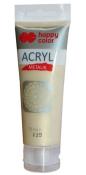 Opakowanie Farba akryl 75ml jasne złoto metalik HAPPY COLOR