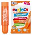 Opakowanie Farby w sztyfcie temperello neon 6kol CARIOCA