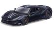 Opakowanie Ferrari 488 Pista blue 1:24 BBURAGO