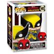 Opakowanie Figurka Deadpool  Wolverine with Babypool Funko Pop