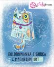 Opakowanie Figurka do kolorowania z magnesem Kot