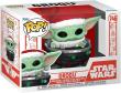 Opakowanie Figurka Star Wars Mandalorian Grogu Holiday Pram Funko Pop