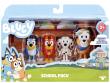 Opakowanie Figurki szkolna paczka Bluey BLU13052 4pak
