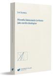 Okładka książki Filozofia Emmanuela Levinasa jako ancilla...