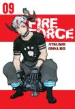 Okładka książki Fire Force 09 + karta