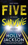 Five survive. Autor: HOLLY JACKSON. Dadada.pl Okładka książki Five survive