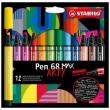Opakowanie Flamaster Pen 68 Max Arty 6szt