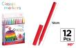 Opakowanie Flamastry 12 kolorów