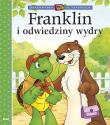 Franklin i odwiedziny wydry. Autor: Paulette Bourgeois, Patrycja Zarawska. Dadada.pl Okładka książki Franklin i odwiedziny wydry