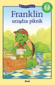 Franklin urządza piknik. Autor: Paulette Bourgeois. Dadada.pl Okładka książki Franklin urządza piknik