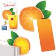 Opakowanie Fruitmarks Pomarańcza - zakładka do książki