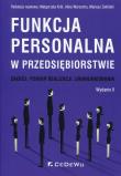 Okładka książki Funkcja personalna w przedsiębiorstwie... w.2