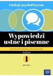 Okładka książki Funkcje psychofizyczne. Wypowiedzi ustne i.. KP 1
