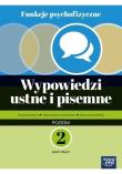 Okładka książki Funkcje psychofizyczne. Wypowiedzi ustne... KP p.2