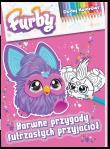 Furby. Dodaj kolorów. Barwne przygody futrzastych przyjaciół. Autor: Opracowanie zbiorowe. Dadada.pl Okładka książki Furby. Dodaj kolorów. Barwne przygody futrzastych przyjaciół