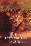 Furia tygrysiego pazura. Wojownicy. Nowela. Autor: Erin Hunter. Dadada.pl Okładka książki Furia tygrysiego pazura. Wojownicy. Nowela
