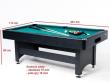 Opakowanie Gamesson bilard Harvard Black Pool Table