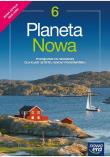 Geografia SP 6 Planeta Nowa Podr. 2022 NE. Autor: Rachwał Tomasz, Malarz Roman, Szczypiński Dawid. Dadada.pl Okładka książki Geografia SP 6 Planeta Nowa Podr. 2022 NE