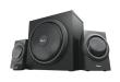 Głośniki TRUST YURI 2.1 SPEAKER SET. Autor: Irena Brignull. Dadada.pl Okładka książki Głośniki TRUST YURI 2.1 SPEAKER SET