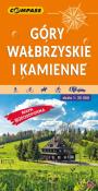 Góry Wałbrzyskie i Kamienne Mapa laminowana Wyd 2 / Compass. Autor:   Praca zbiorowa. Dadada.pl Okładka książki Góry Wałbrzyskie i Kamienne Mapa laminowana Wyd 2 / Compass