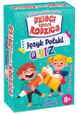 Gra Dzieci kontra Rodzice Język polski quiz. Wydawca: Kangur. Dadada.pl Opakowanie Gra Dzieci kontra Rodzice Język polski quiz