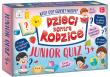 Gra Dzieci kontra Rodzice Junior Quiz 5+. Wydawca: Kangur. Dadada.pl Opakowanie Gra Dzieci kontra Rodzice Junior Quiz 5+