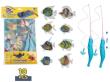 Opakowanie Gra łowienie - 2 wędki i 8 rybek