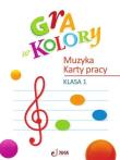Gra w kolory SP 1 Karty muzyczne. Autor: Aneta Fornal, Pietrzak Joanna. Dadada.pl Okładka książki Gra w kolory SP 1 Karty muzyczne