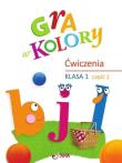Gra w kolory SP 1 Zeszyt ćwiczeń cz.1. Autor: Barbara Mazur, Zagórska Katarzyna. Dadada.pl Okładka książki Gra w kolory SP 1 Zeszyt ćwiczeń cz.1