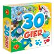 Gry rodzinne - zestaw 30 gier ALEX. Wydawca: Alexander. Dadada.pl Opakowanie Gry rodzinne - zestaw 30 gier ALEX