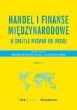 Handel i finanse międzynarodowe w świetle wyzwań. Autor: Bartosik-Purgat Małgorzata, Alicja Hadryś-Nowak (red.). Dadada.pl Okładka książki Handel i finanse międzynarodowe w świetle wyzwań