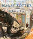 Harry Potter and the Goblet of Fire Illustrated Edition. Autor: Rowling J.K.. Dadada.pl Okładka książki Harry Potter and the Goblet of Fire Illustrated Edition