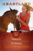 Heartland 1-2. Powroty. Po Burzy. Autor: Lauren Brooke. Dadada.pl Okładka książki Heartland 1-2. Powroty. Po Burzy