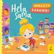 Hela sama. Sprząta zabawki. Autor: Gurynowicz Kamila. Dadada.pl Okładka książki Hela sama. Sprząta zabawki
