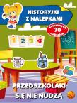 Historyjki z nalepkami. Przedszkolaki się nie.... Autor: Wiśniewska Anna. Dadada.pl Okładka książki Historyjki z nalepkami. Przedszkolaki się nie...