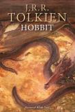 Hobbit. Wersja ilustrowana. Autor: J.R.R. Tolkien. Dadada.pl Okładka książki Hobbit. Wersja ilustrowana