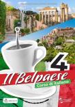Il Belpaese 4 podręcznik. Autor: Olga Seneta Niemiec, Agnieszka Krawczyńska. Dadada.pl Okładka książki Il Belpaese 4 podręcznik