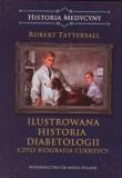Ilustrowana historia diabetologii, czyli biografia. Autor: Robert Tattersall. Dadada.pl Okładka książki Ilustrowana historia diabetologii, czyli biografia
