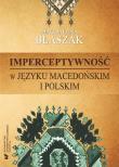 Imperceptywność w języku macedońskim i polskim. Autor: Magdalena Błaszak. Dadada.pl Okładka książki Imperceptywność w języku macedońskim i polskim